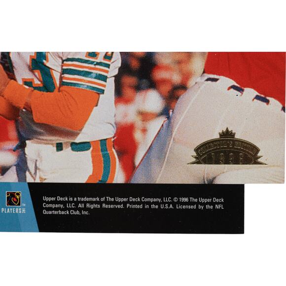 Dan Marino 1996 Upper Deck 5"x7" Meet the Stars Jumbo Cards Miami Dolphins - Picture 13 of 16